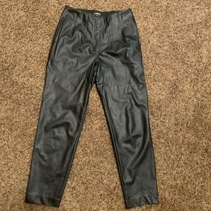 Leather trousers